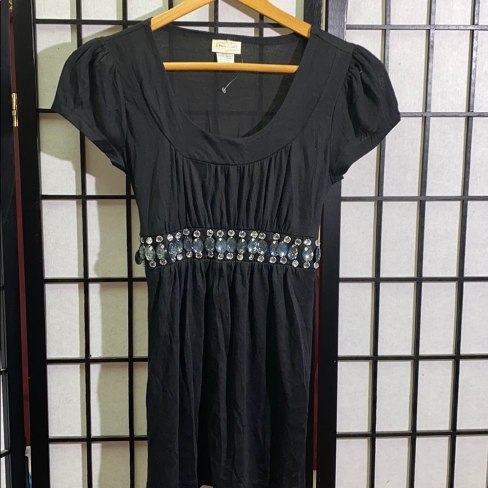 Pretty Good Top W/Bling Size M